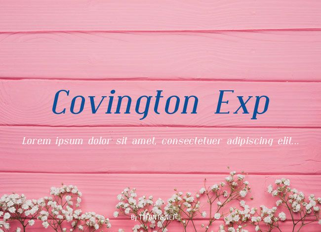 Covington Exp example